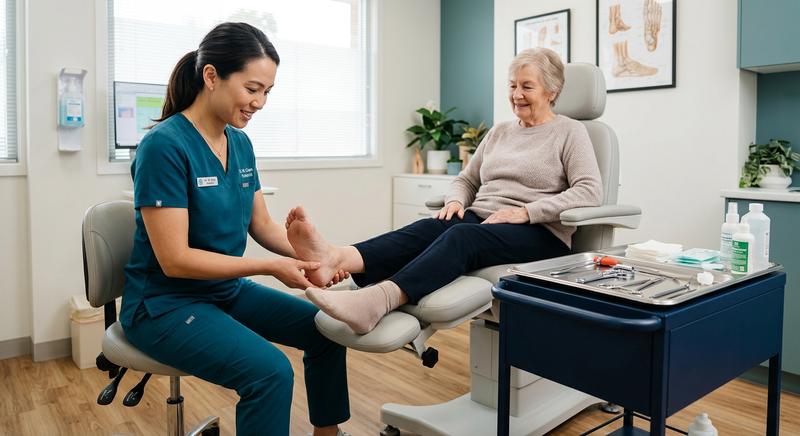 Medizinische Podologie bei VitaPedes Basel – professionelle Fussversorgung